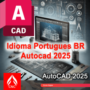Autocad 2025 Idioma portugues br