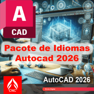 Pacote de idiomas Autocad 2026
