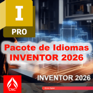 Pacote Idiomas Inventor Profissional 2026